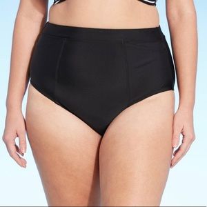 Women's High Waist Modern Bikini Bottom w/ Pocket